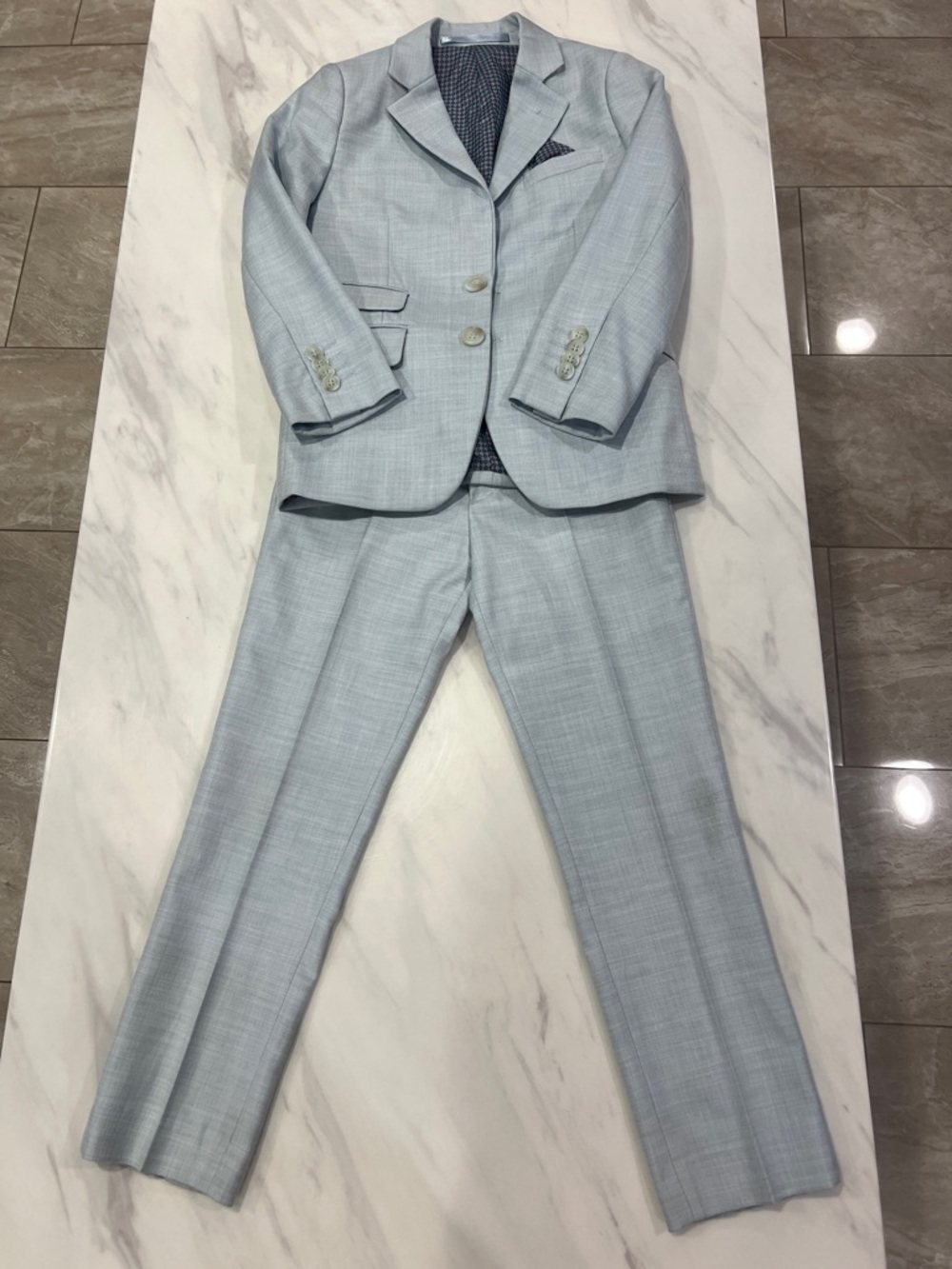 Isaac Mizrahi Light Blue Kids Pantsuit